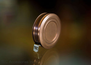 TECTT001CE TEC Accessories Keychain Measuring Tape Copper