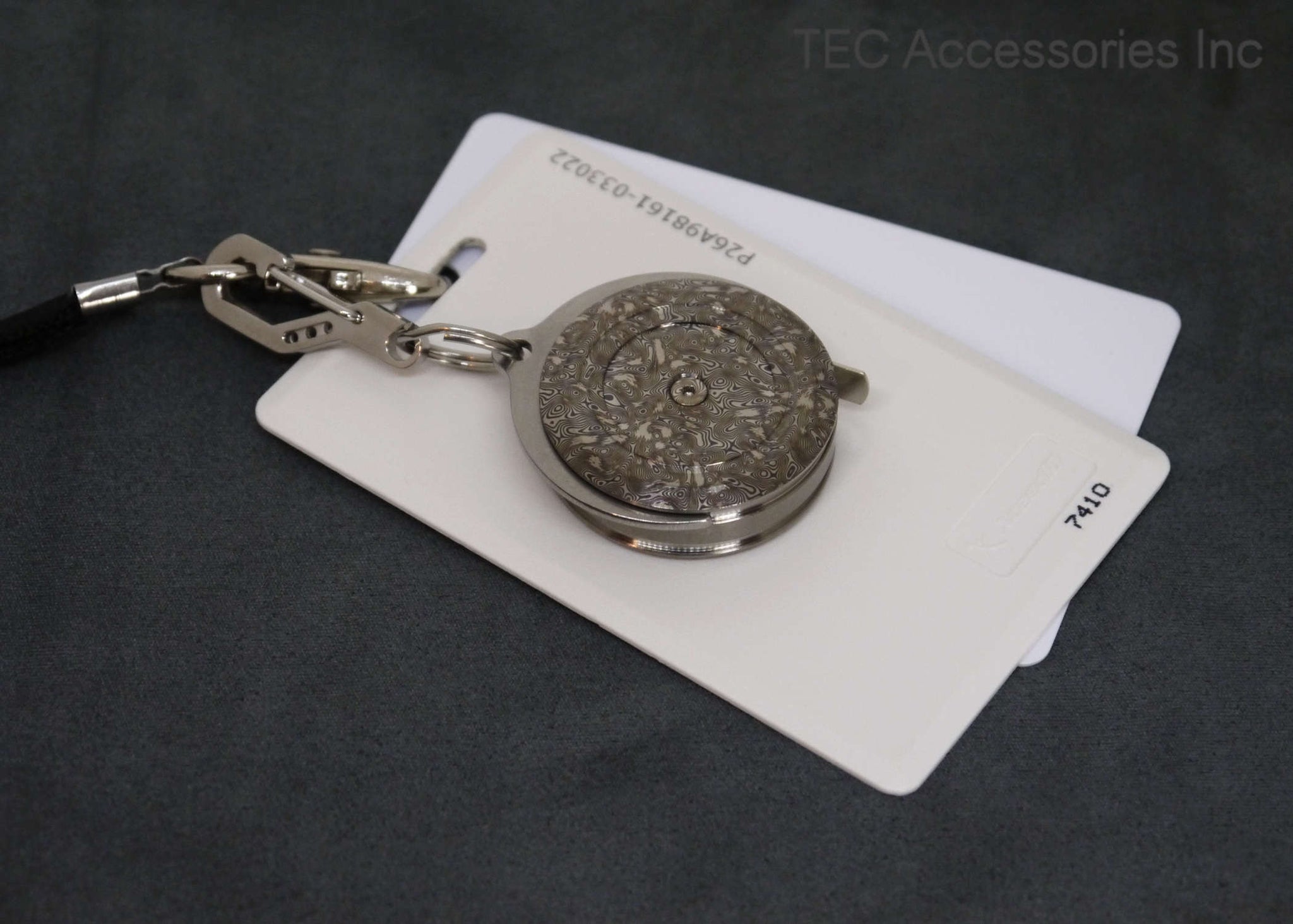 TECTT001CE TEC Accessories Keychain Measuring Tape Copper